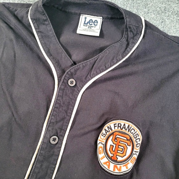 Lee Other - San Francisco Giants Shirt Mens Large Black MLB Baseball Vintage Lee Sport 90s